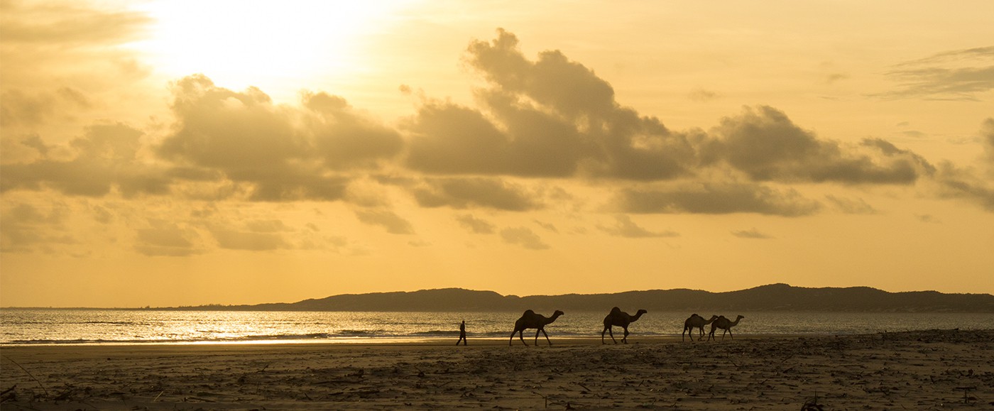 La plage de Shella pour de longues balades, ou des footings de préférence le matin ou le soir, magique !