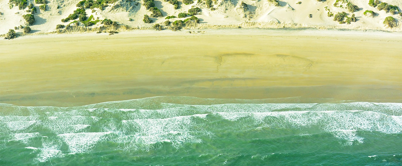 Shella Beach, Lamu, Kenya, a beautiful pristine beach of 12 kms long, ideal for walks and swims.