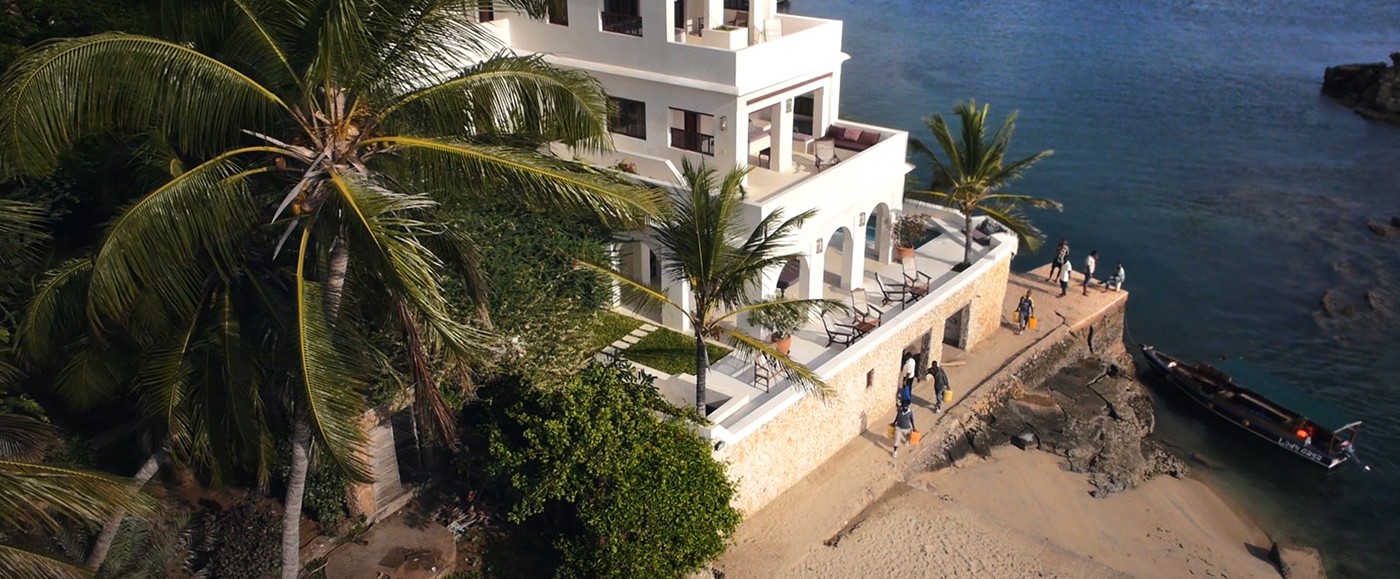 Une situation exceptionnelle et des vues plage et mer époustouflantes, un des points forts de Forodhani House.